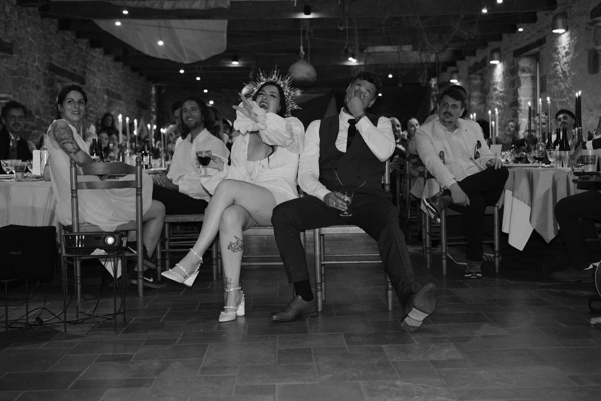 Mariage — soirée, ambiance de réception